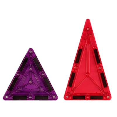 Triangular Magnetic Tiles