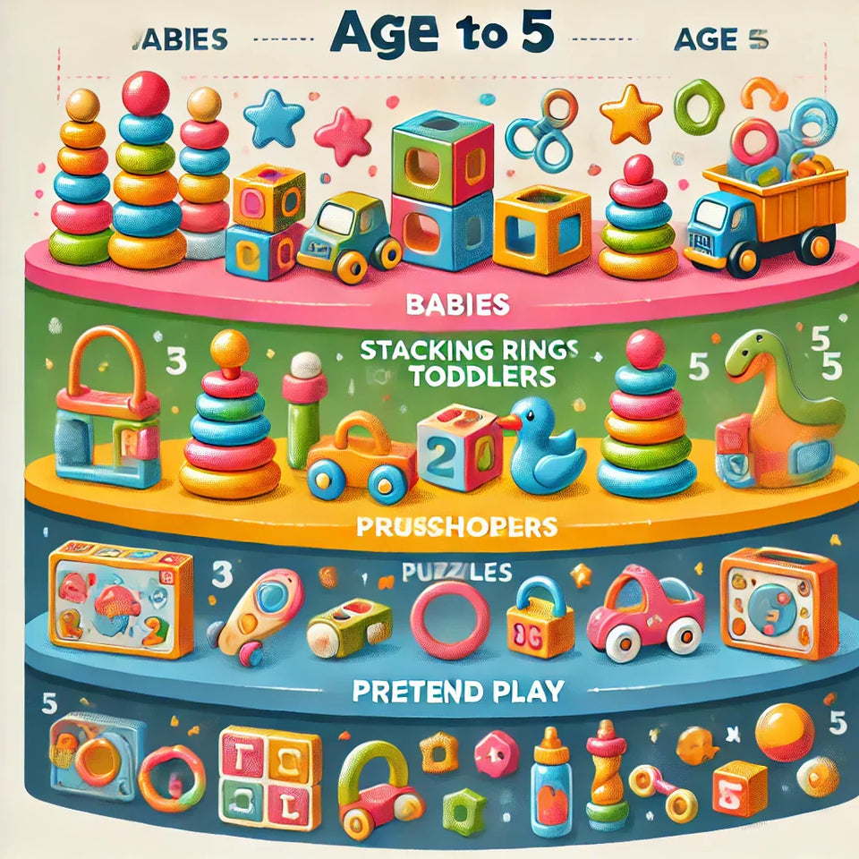 Milestone-Based Toy Guide for Ages 1-5
