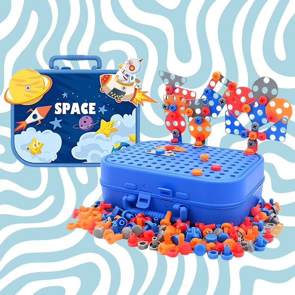 Kids Space Builder Drill Set
