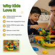 STEM Sliding Building Blocks - 100 Pcs