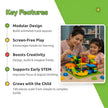 STEM Sliding Building Blocks - 100 Pcs