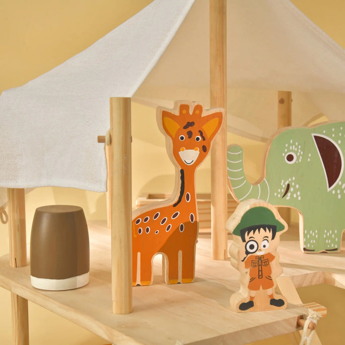 Little Explorers Wooden Jungle Safari