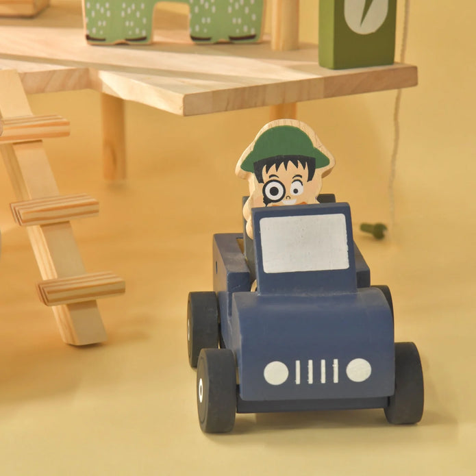 Little Explorers Wooden Jungle Safari