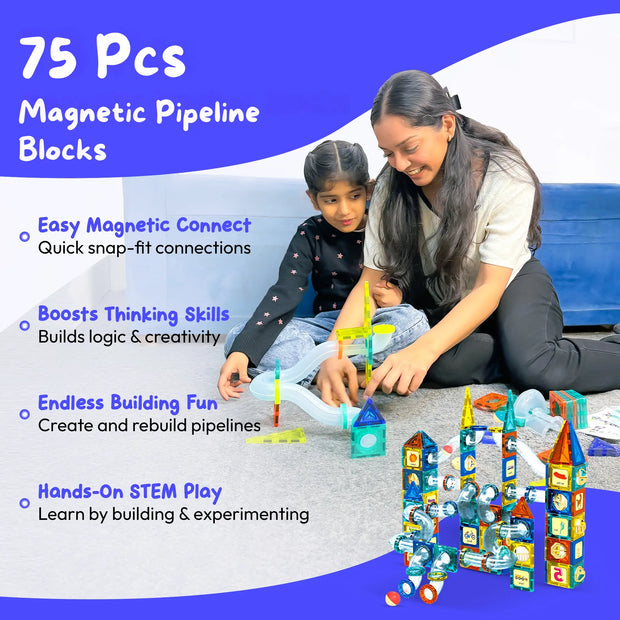 Magnetic Pipeline Building Blocks