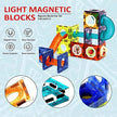 Light Magnetic Blocks Marble Run Set ®