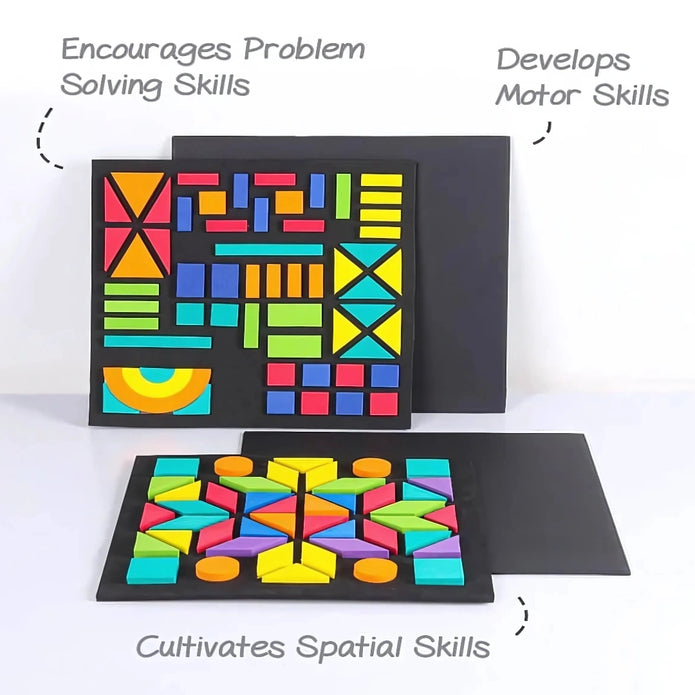 Magna Play Kit - Magnetic Building Toy - Toddlers Art