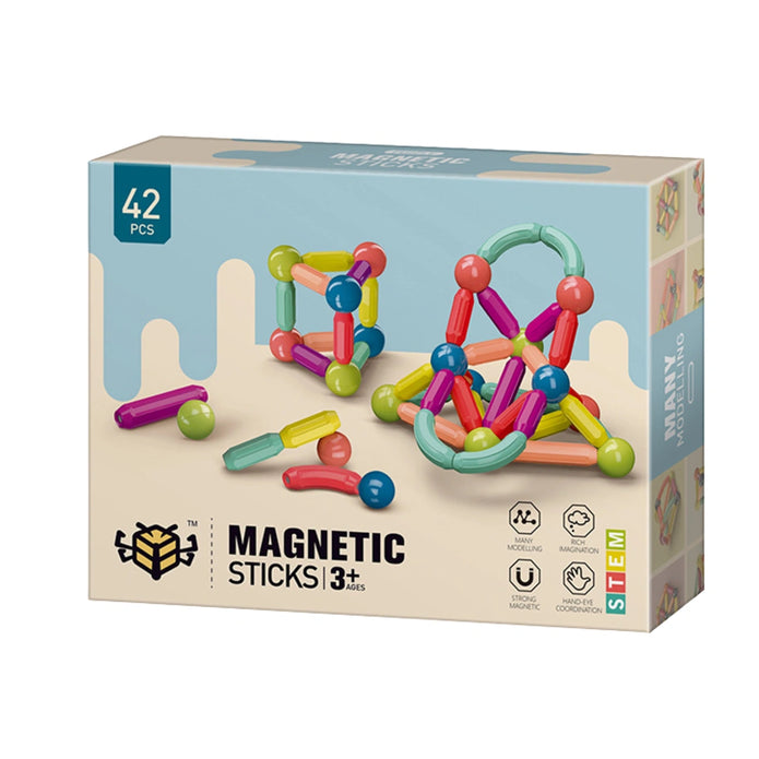 Magnetic Sticks Building Blocks - Kids Learning Toy