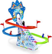 Penguin Race Track - Fun Sliding Toy for Kids - Toddlers Art
